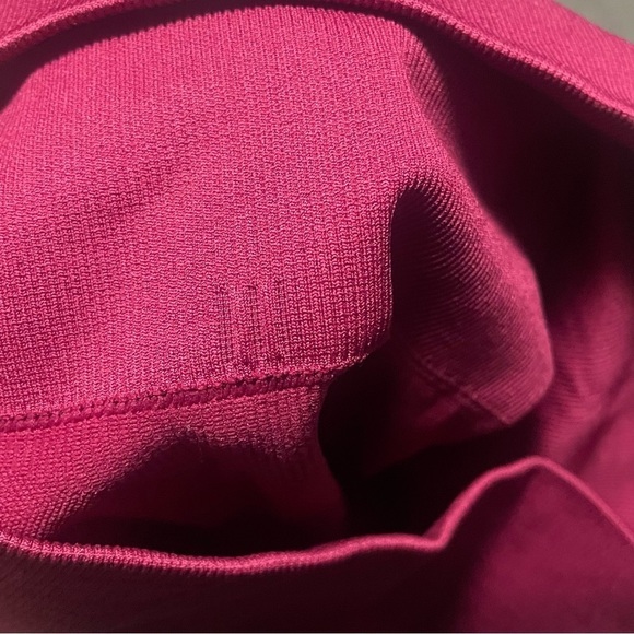 GYMSHARK energy seamless leggings size medium burgundy VGUC - Picture 5 of 8